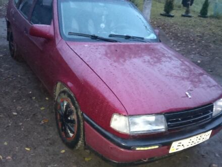 Опель Вектра 1990 в Сарнах на Automoto.ua Красный Опель Вектра, объемом двигателя 1.6 л и пробегом 200 тыс. км за 1250 $, фото 1 на Automoto.ua