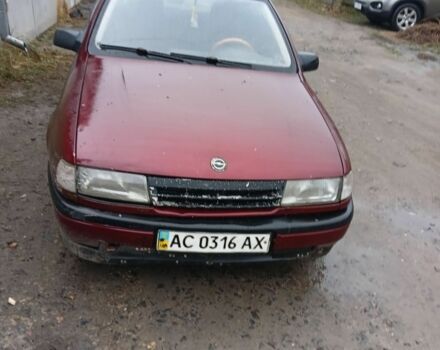 Красный Опель Вектра, объемом двигателя 1.6 л и пробегом 280 тыс. км за 1000 $, фото 1 на Automoto.ua