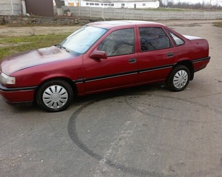 Красный Опель Вектра, объемом двигателя 1.8 л и пробегом 300 тыс. км за 1000 $, фото 1 на Automoto.ua