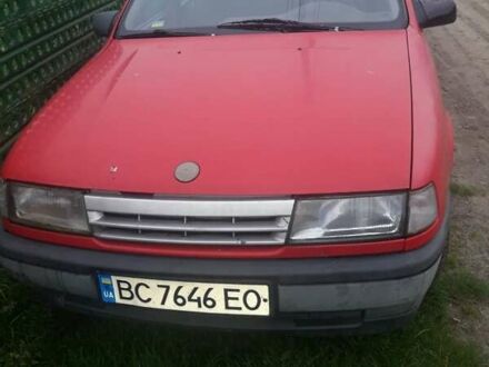 Опель Вектра 1990 в Бродах на Automoto.ua Красный Опель Вектра, объемом двигателя 1.6 л и пробегом 228 тыс. км за 1000 $, фото 1 на Automoto.ua