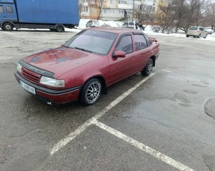 Красный Опель Вектра, объемом двигателя 1.6 л и пробегом 250 тыс. км за 1050 $, фото 1 на Automoto.ua