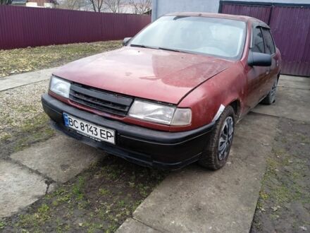 Червоний Опель Вектра, об'ємом двигуна 2 л та пробігом 215 тис. км за 380 $, фото 1 на Automoto.ua