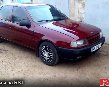 Красный Опель Вектра, объемом двигателя 2 л и пробегом 160 тыс. км за 1500 $, фото 1 на Automoto.ua