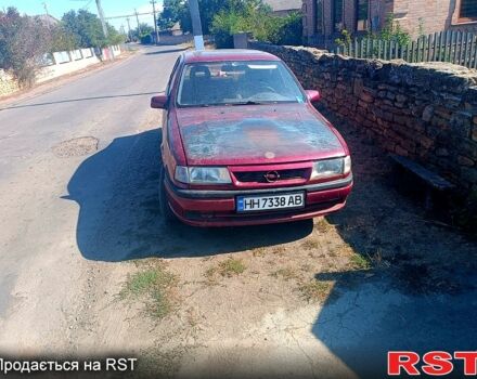 Красный Опель Вектра, объемом двигателя 1.8 л и пробегом 350 тыс. км за 850 $, фото 1 на Automoto.ua