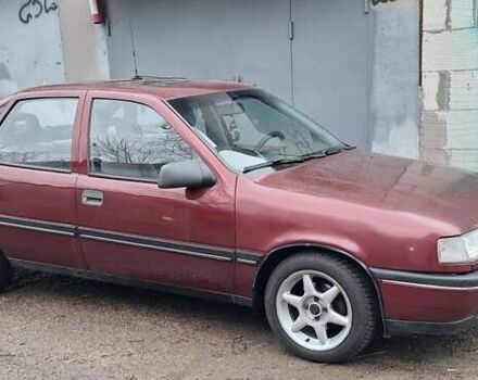 Красный Опель Вектра, объемом двигателя 1.8 л и пробегом 270 тыс. км за 1509 $, фото 1 на Automoto.ua
