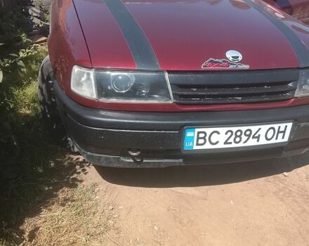 Красный Опель Вектра, объемом двигателя 1.8 л и пробегом 658 тыс. км за 1200 $, фото 1 на Automoto.ua