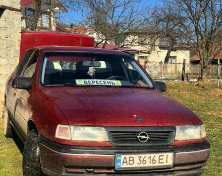 Красный Опель Вектра, объемом двигателя 2 л и пробегом 35 тыс. км за 1200 $, фото 1 на Automoto.ua