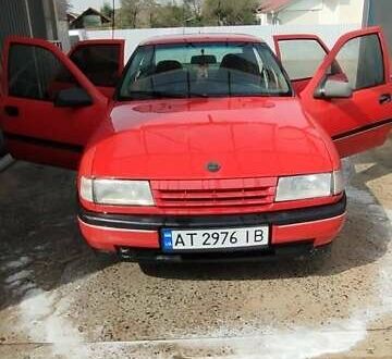 Опель Вектра 1992 в Коломые на Automoto.ua Красный Опель Вектра, объемом двигателя 2 л и пробегом 275 тыс. км за 1000 $, фото 1 на Automoto.ua