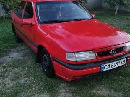 Опель Вектра 1993 в Городище на Automoto.ua Красный Опель Вектра, объемом двигателя 1.6 л и пробегом 250 тыс. км за 1081 $, фото 1 на Automoto.ua