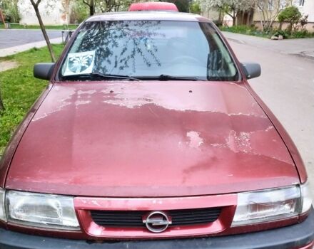 Красный Опель Вектра, объемом двигателя 1.8 л и пробегом 190 тыс. км за 750 $, фото 1 на Automoto.ua