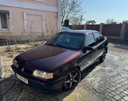 Красный Опель Вектра, объемом двигателя 1.8 л и пробегом 491 тыс. км за 1350 $, фото 1 на Automoto.ua