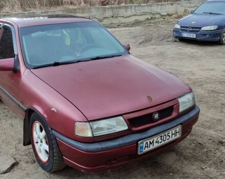 Красный Опель Вектра, объемом двигателя 1.8 л и пробегом 430 тыс. км за 1400 $, фото 1 на Automoto.ua