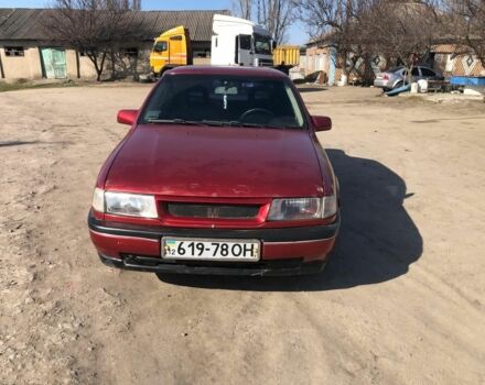 Красный Опель Вектра, объемом двигателя 1.8 л и пробегом 200 тыс. км за 1016 $, фото 1 на Automoto.ua