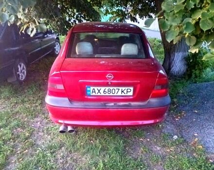 Красный Опель Вектра, объемом двигателя 1.8 л и пробегом 400 тыс. км за 2300 $, фото 1 на Automoto.ua