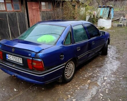Синий Опель Вектра, объемом двигателя 1.8 л и пробегом 90 тыс. км за 550 $, фото 4 на Automoto.ua