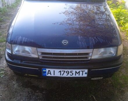 Синий Опель Вектра, объемом двигателя 1.6 л и пробегом 393 тыс. км за 425 $, фото 3 на Automoto.ua