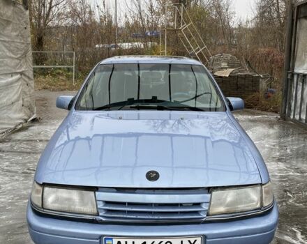 Синий Опель Вектра, объемом двигателя 2 л и пробегом 100 тыс. км за 1024 $, фото 1 на Automoto.ua