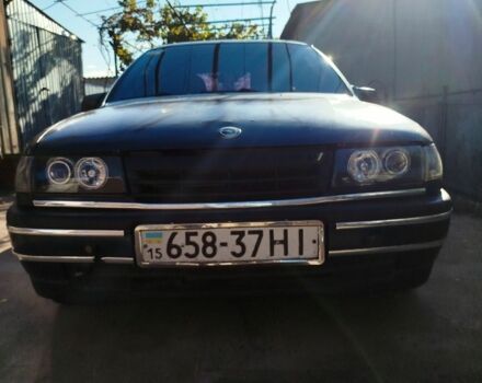 Синий Опель Вектра, объемом двигателя 2 л и пробегом 180 тыс. км за 1200 $, фото 3 на Automoto.ua