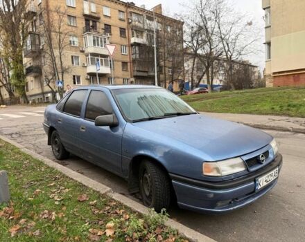 Синий Опель Вектра, объемом двигателя 1.6 л и пробегом 400 тыс. км за 1600 $, фото 2 на Automoto.ua