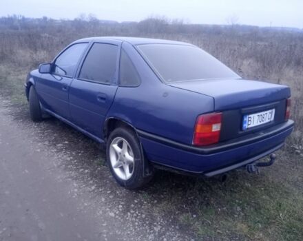 Синий Опель Вектра, объемом двигателя 1.6 л и пробегом 300 тыс. км за 1600 $, фото 6 на Automoto.ua