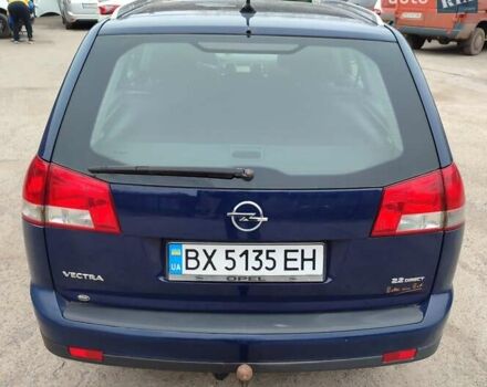Синий Опель Вектра, объемом двигателя 2.2 л и пробегом 199 тыс. км за 3850 $, фото 4 на Automoto.ua