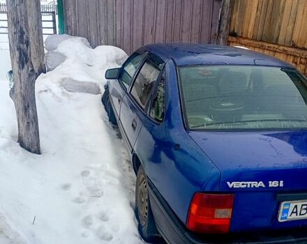 Синий Опель Вектра, объемом двигателя 1.6 л и пробегом 0 тыс. км за 800 $, фото 1 на Automoto.ua