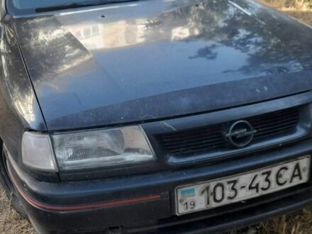 Синий Опель Вектра, объемом двигателя 1.9 л и пробегом 250 тыс. км за 900 $, фото 1 на Automoto.ua