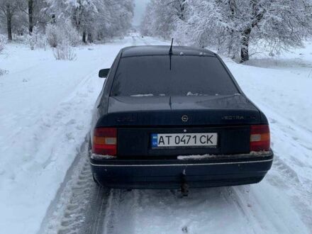 Синий Опель Вектра, объемом двигателя 2 л и пробегом 100 тыс. км за 850 $, фото 1 на Automoto.ua