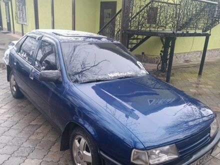 Синий Опель Вектра, объемом двигателя 1.8 л и пробегом 350 тыс. км за 1600 $, фото 1 на Automoto.ua