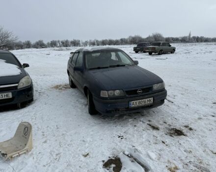 Синий Опель Вектра, объемом двигателя 2 л и пробегом 180 тыс. км за 2100 $, фото 1 на Automoto.ua