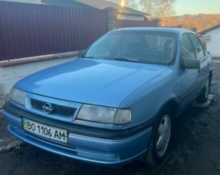 Синий Опель Вектра, объемом двигателя 1.6 л и пробегом 341 тыс. км за 1450 $, фото 1 на Automoto.ua