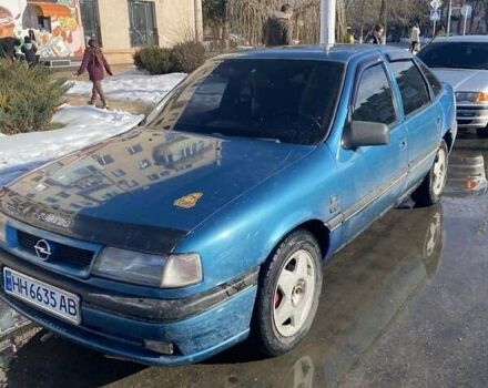 Синий Опель Вектра, объемом двигателя 2 л и пробегом 500 тыс. км за 1300 $, фото 1 на Automoto.ua