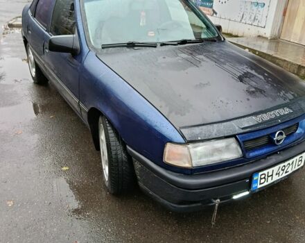 Синий Опель Вектра, объемом двигателя 2 л и пробегом 450 тыс. км за 1700 $, фото 1 на Automoto.ua