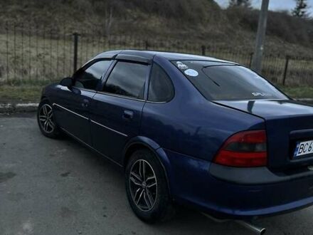 Синий Опель Вектра, объемом двигателя 1.8 л и пробегом 400 тыс. км за 2500 $, фото 1 на Automoto.ua