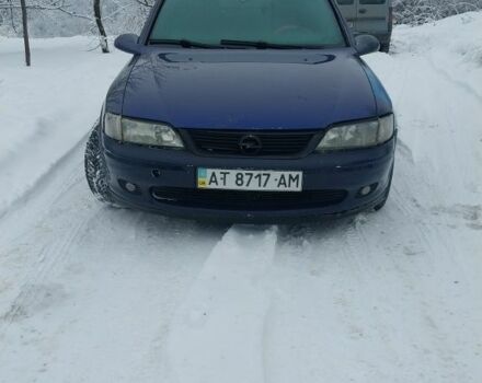 Синий Опель Вектра, объемом двигателя 1.8 л и пробегом 230 тыс. км за 1500 $, фото 1 на Automoto.ua