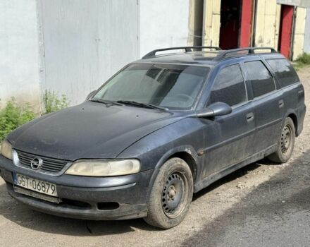 Синий Опель Вектра, объемом двигателя 2 л и пробегом 400 тыс. км за 600 $, фото 1 на Automoto.ua