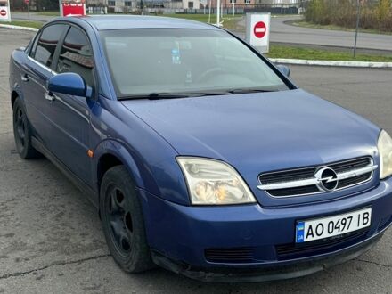Синий Опель Вектра, объемом двигателя 2.2 л и пробегом 430 тыс. км за 3350 $, фото 1 на Automoto.ua