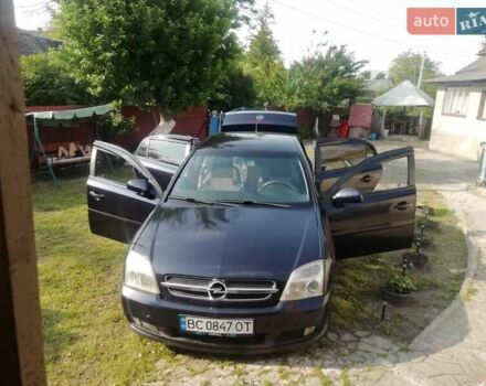 Синий Опель Вектра, объемом двигателя 2 л и пробегом 200 тыс. км за 3000 $, фото 1 на Automoto.ua