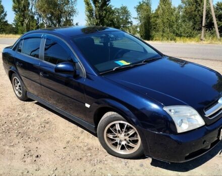 Синий Опель Вектра, объемом двигателя 1.8 л и пробегом 215 тыс. км за 4400 $, фото 1 на Automoto.ua