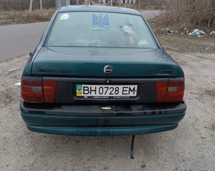 Зеленый Опель Вектра, объемом двигателя 1.6 л и пробегом 455 тыс. км за 1000 $, фото 5 на Automoto.ua