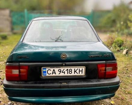 Зеленый Опель Вектра, объемом двигателя 2 л и пробегом 319 тыс. км за 1750 $, фото 1 на Automoto.ua