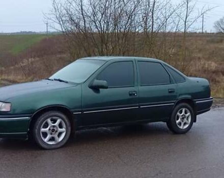 Зелений Опель Вектра, об'ємом двигуна 2 л та пробігом 350 тис. км за 1200 $, фото 1 на Automoto.ua