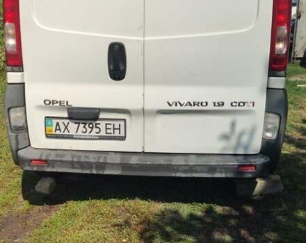 Белый Опель Виваро, объемом двигателя 2 л и пробегом 344 тыс. км за 7950 $, фото 1 на Automoto.ua