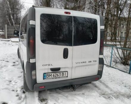 Белый Опель Виваро, объемом двигателя 2.5 л и пробегом 456 тыс. км за 6500 $, фото 5 на Automoto.ua