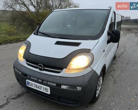 Белый Опель Виваро, объемом двигателя 1.87 л и пробегом 255 тыс. км за 4999 $, фото 6 на Automoto.ua