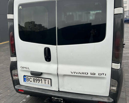 Білий Опель Віваро, об'ємом двигуна 1.9 л та пробігом 390 тис. км за 5850 $, фото 3 на Automoto.ua