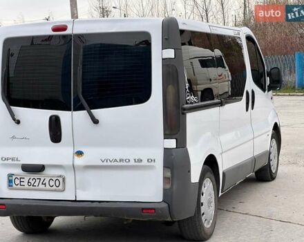 Белый Опель Виваро, объемом двигателя 1.9 л и пробегом 240 тыс. км за 4650 $, фото 4 на Automoto.ua