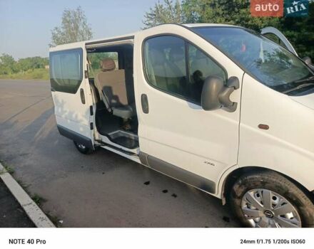 Белый Опель Виваро, объемом двигателя 1.87 л и пробегом 340 тыс. км за 6700 $, фото 7 на Automoto.ua