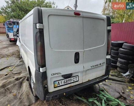 Белый Опель Виваро, объемом двигателя 1.9 л и пробегом 150 тыс. км за 2500 $, фото 8 на Automoto.ua