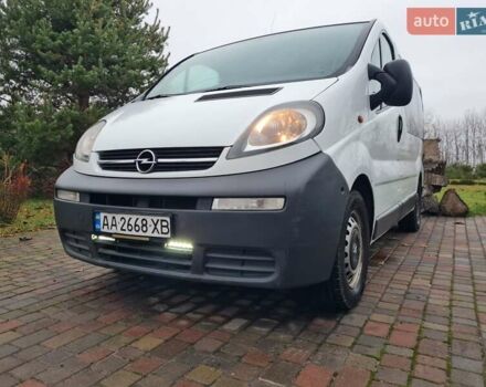 Белый Опель Виваро, объемом двигателя 1.9 л и пробегом 402 тыс. км за 7100 $, фото 16 на Automoto.ua